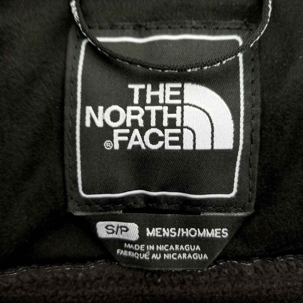 The North Face Black Apex Bionic Softshell Fleece Lined Full Zip Vest Mens Small - Picture 3 of 5